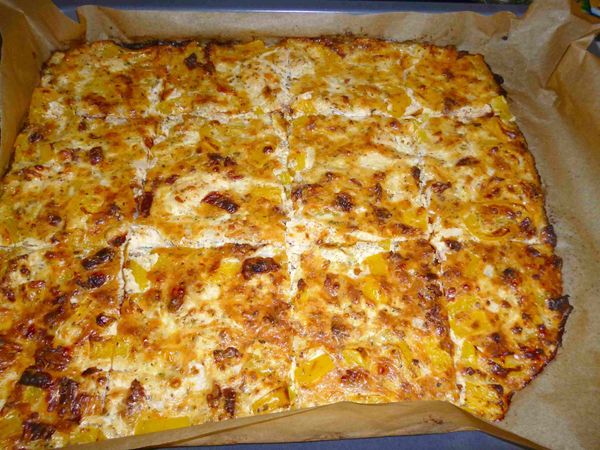 Low Carb Pizza, ready to serve