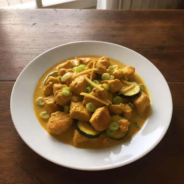 Asian Chicken in Coconut Milk