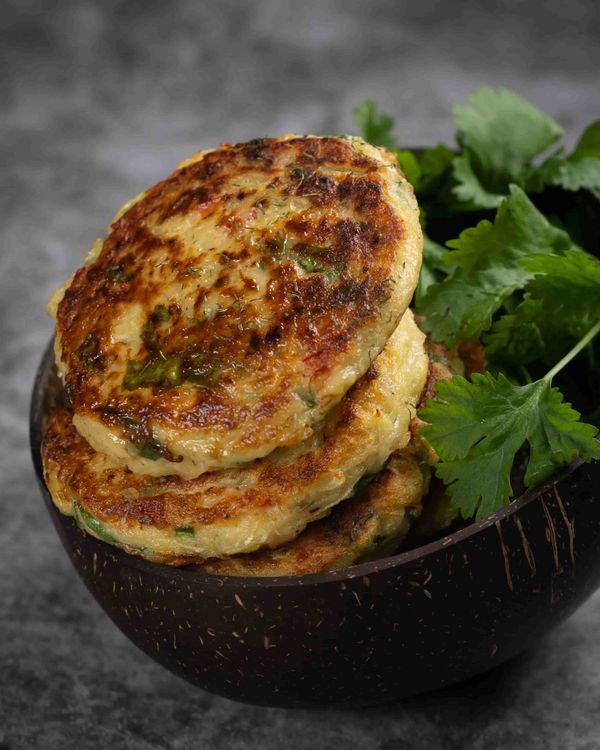 Courgette Potato Fritters