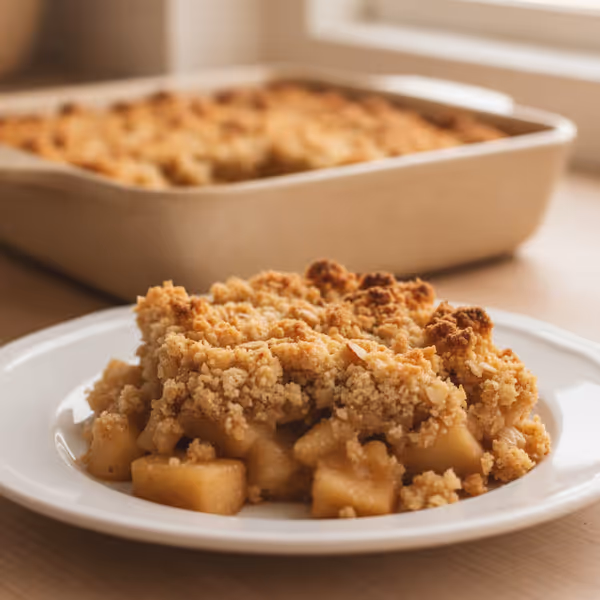Jablečný crumble