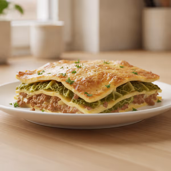 Lasagne z kapusty