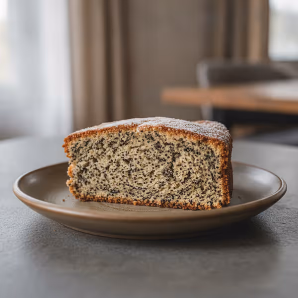 Makový koláč bez mouky (low carb)