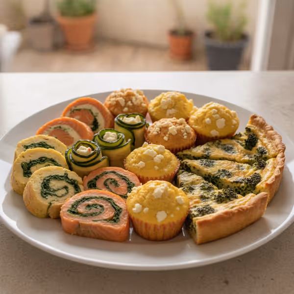 Finger food LOGI: frio e quente para várias ocasiões