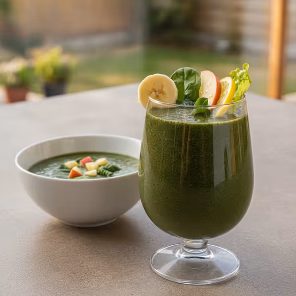 Smoothie verde para iniciantes